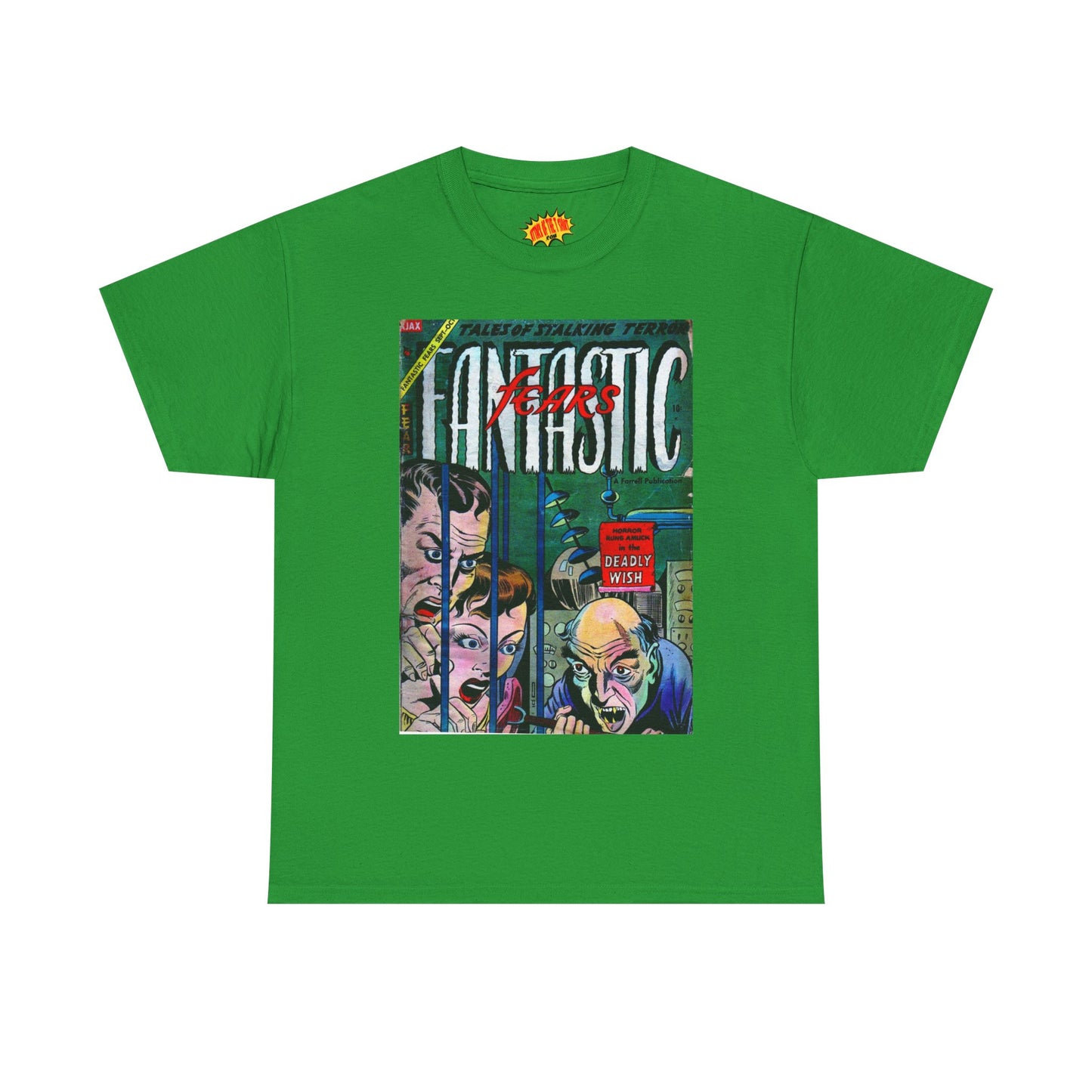 Fantastic Fears September - October Comic Tee Shirt *Multiple Colors*