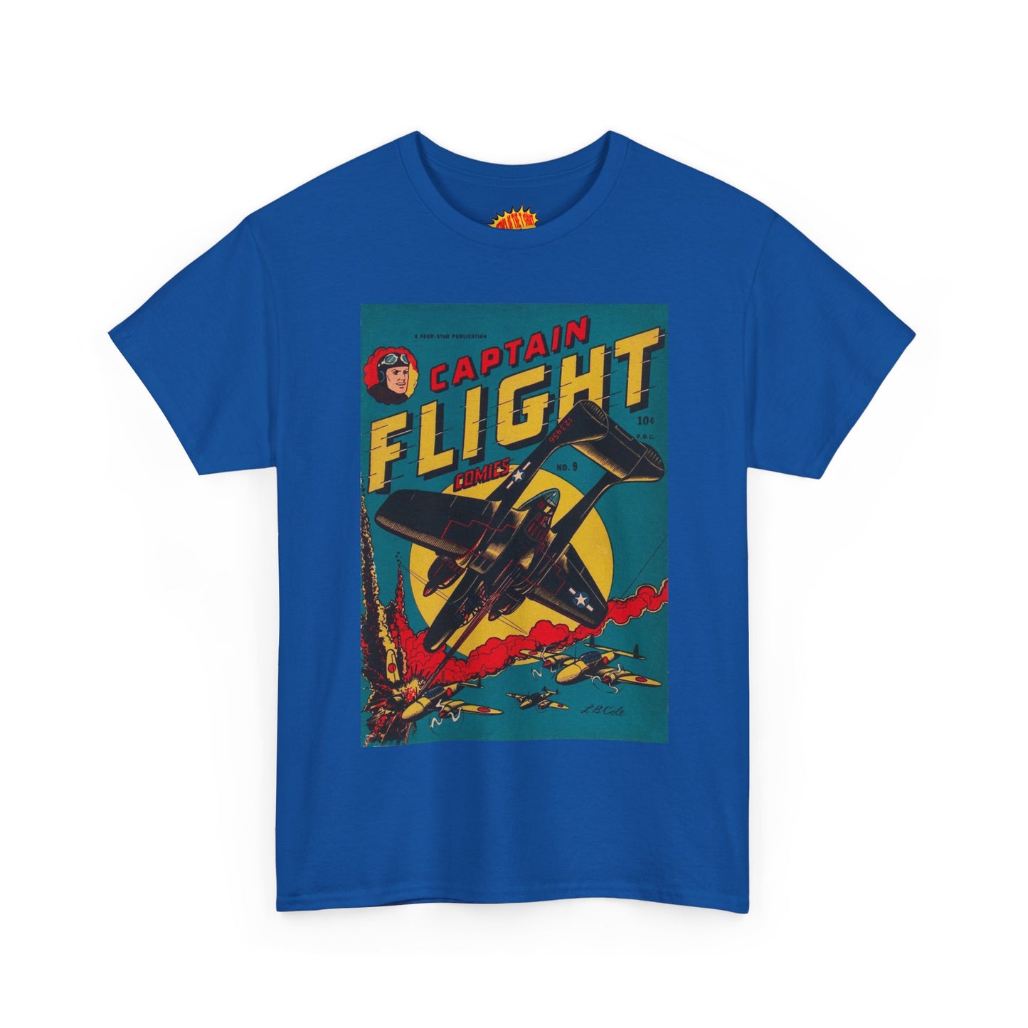 Captain Flight No. 9 Comic Tee Shirt *Multiple Colors*