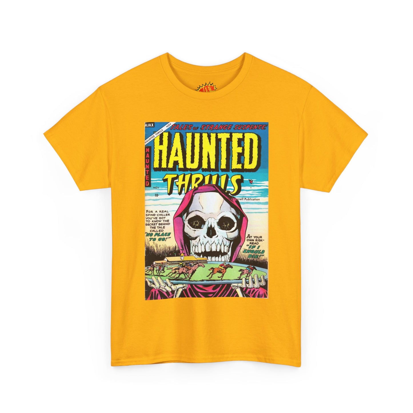 Haunted Thrills November Comic Tee Shirt *Multiple Colors*