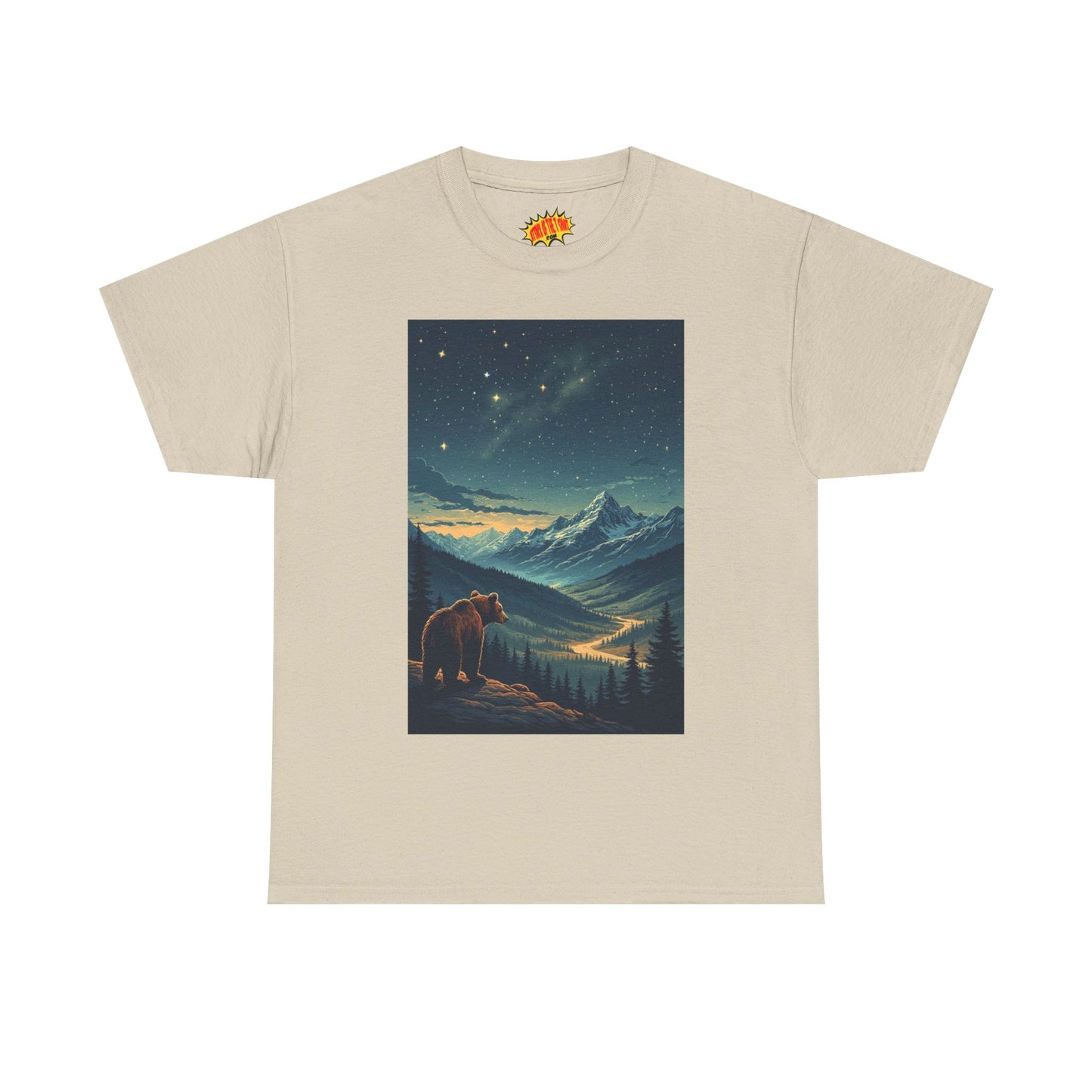 Mountain Bear Aurora Scene T-Shirt *Multiple Colors*