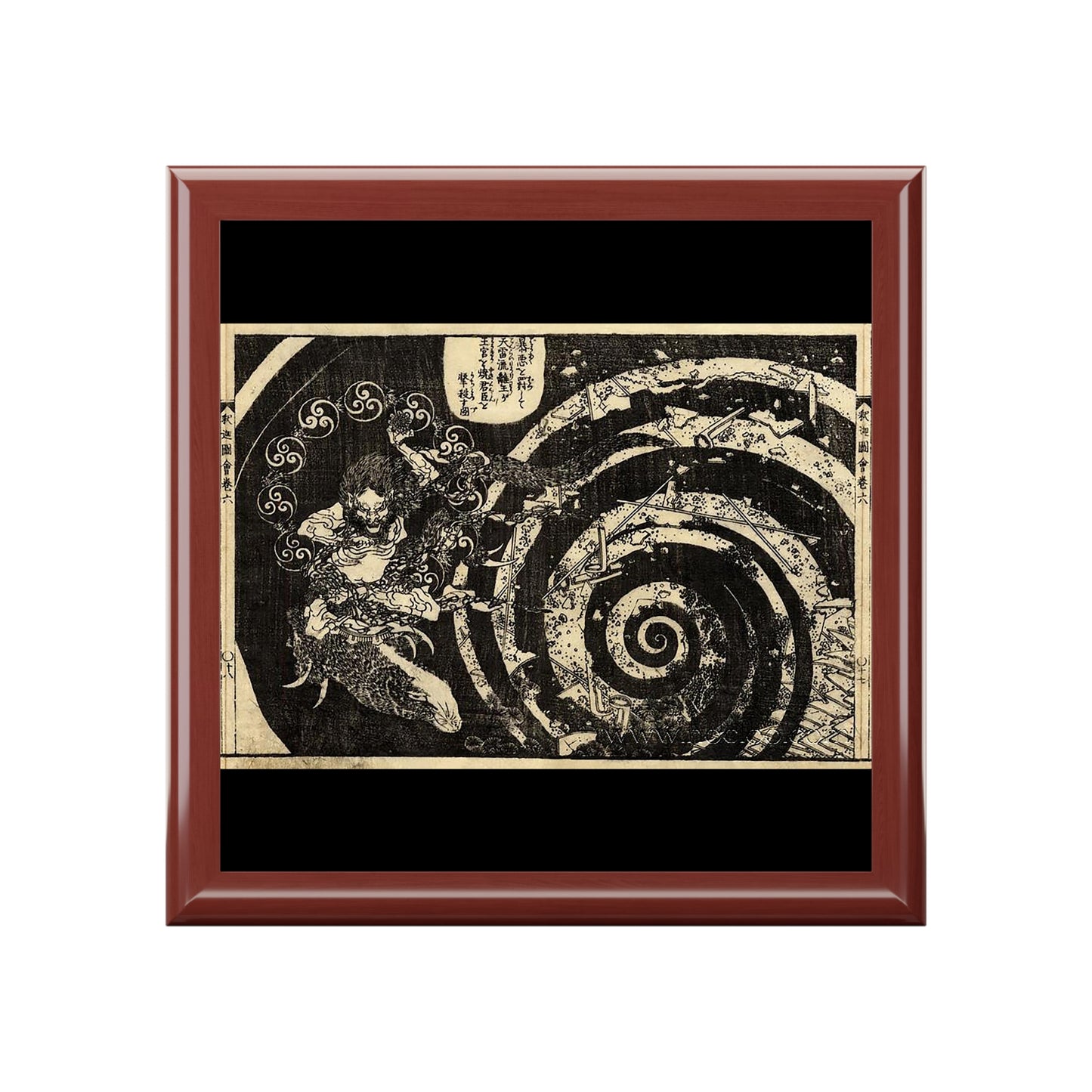 Hokusai Jewelry Box
