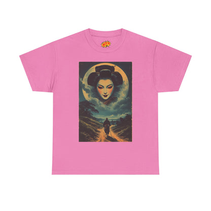 Walking Samurai w/Geisha Moon T-Shirt
