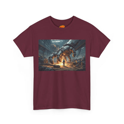 Anime Mech Factory w/Welder & Robot Hand T-Shirt