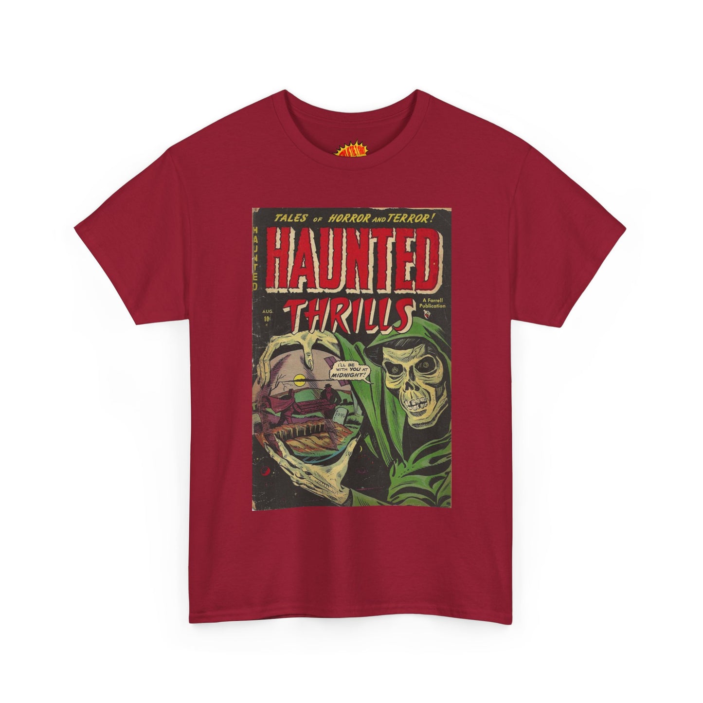 Haunted Thrills August Comic Tee Shirt *Multiple Colors*