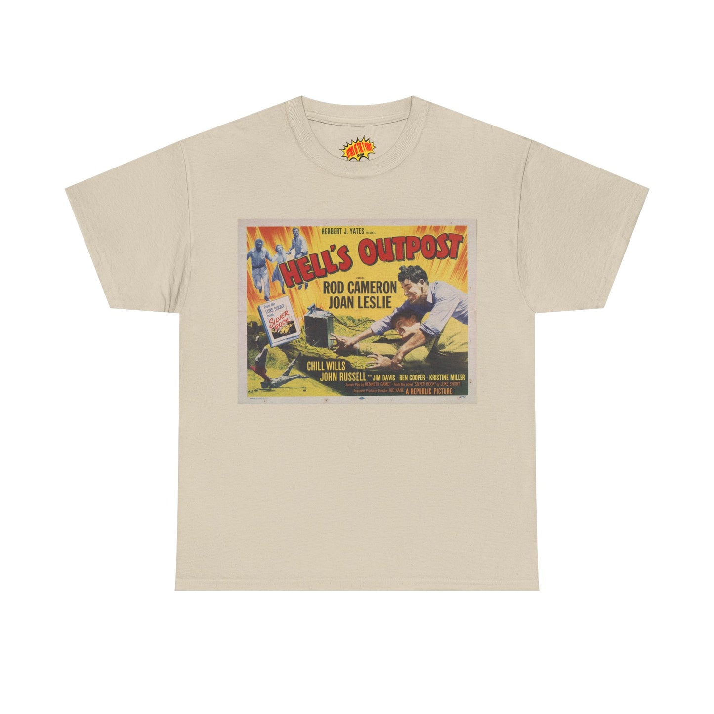 Hell's Outpost Movie Poster T-Shirt *Multiple Colors*