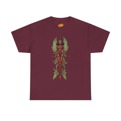 Flower Succubus Woman Fantasy Nature T-Shirt