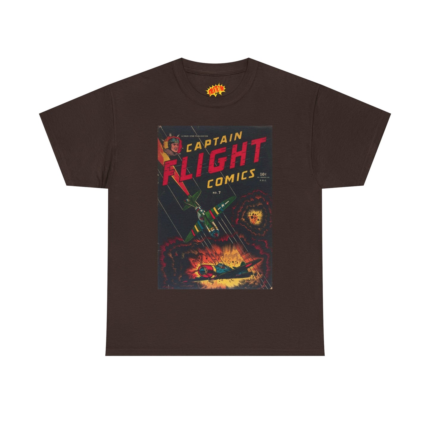 Captain Flight No. 7 Comic Tee Shirt *Multiple Colors*