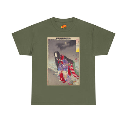 Kiyohime - 36 Ghosts Yoshitoshi Heavy Cotton Tee Many Sizes and Colors Available
