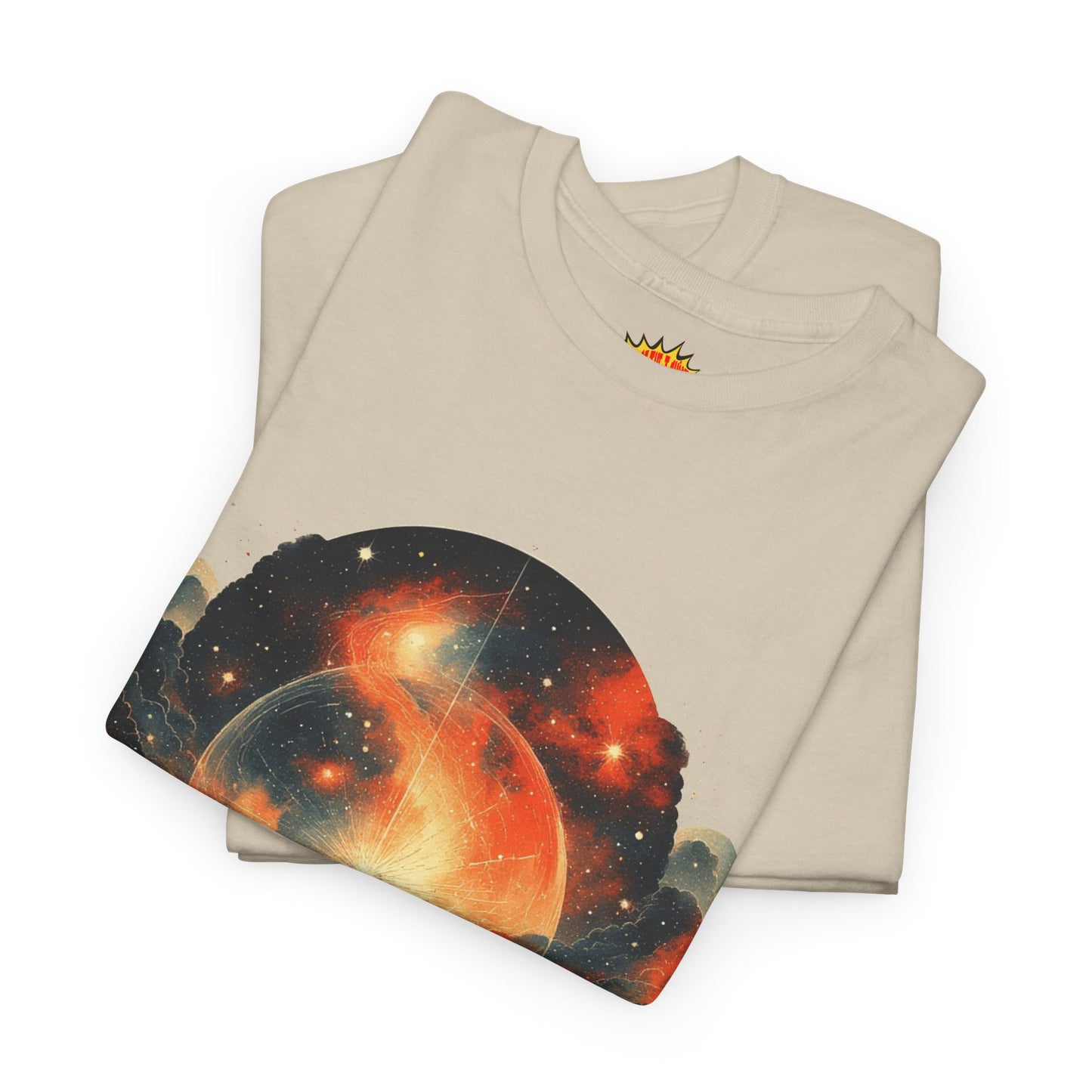 Moonscape w/Clouds Graphic Tee Shirt *Multiple Colors*