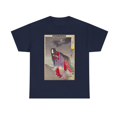 Kiyohime - 36 Ghosts Yoshitoshi Heavy Cotton Tee Many Sizes and Colors Available