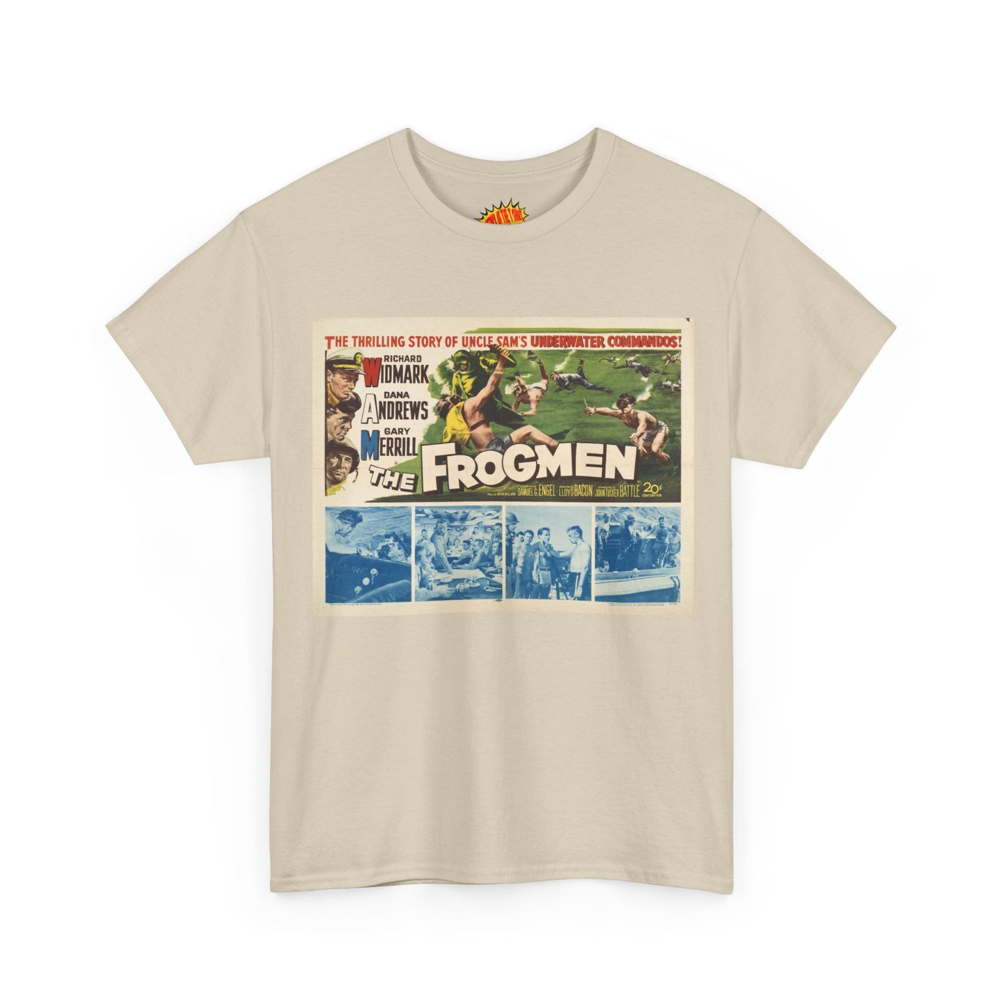 The Frogmen Movie Poster T-Shirt *Multiple Colors*