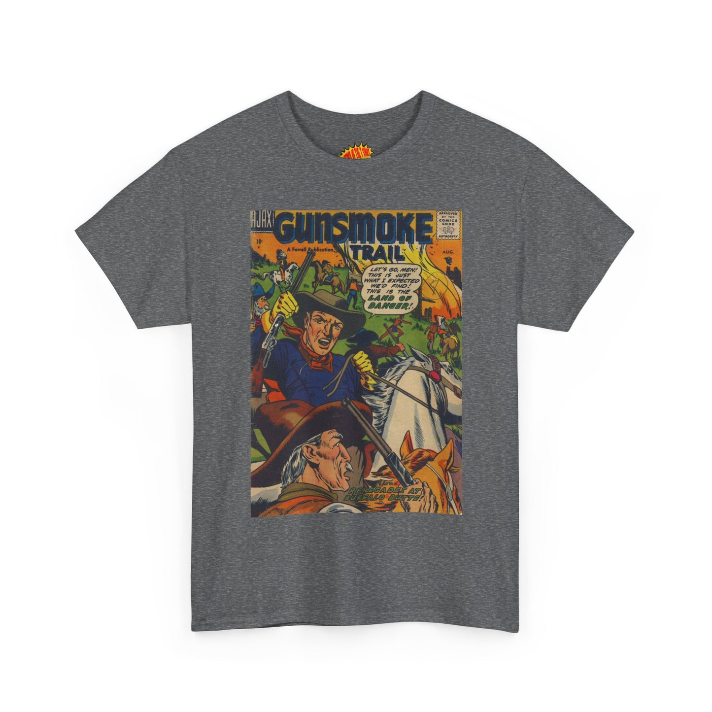 Gunsmoke Trail August Comic Tee Shirt *Multiple Colors*