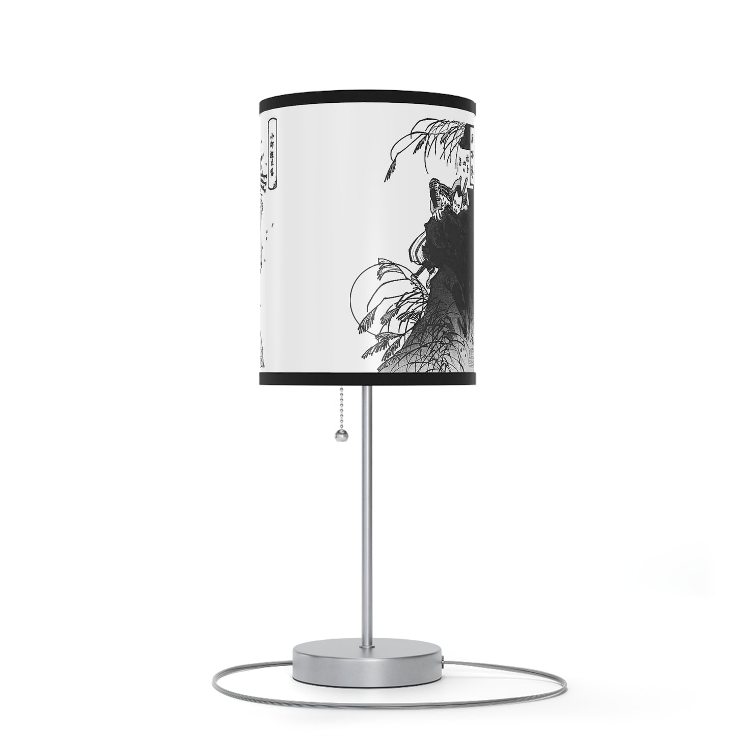 Japanese Woodcut Lamp