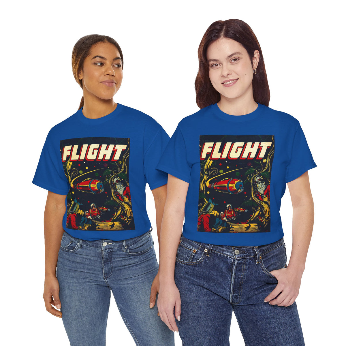 Captain Flight Comic Book Tee Shirt