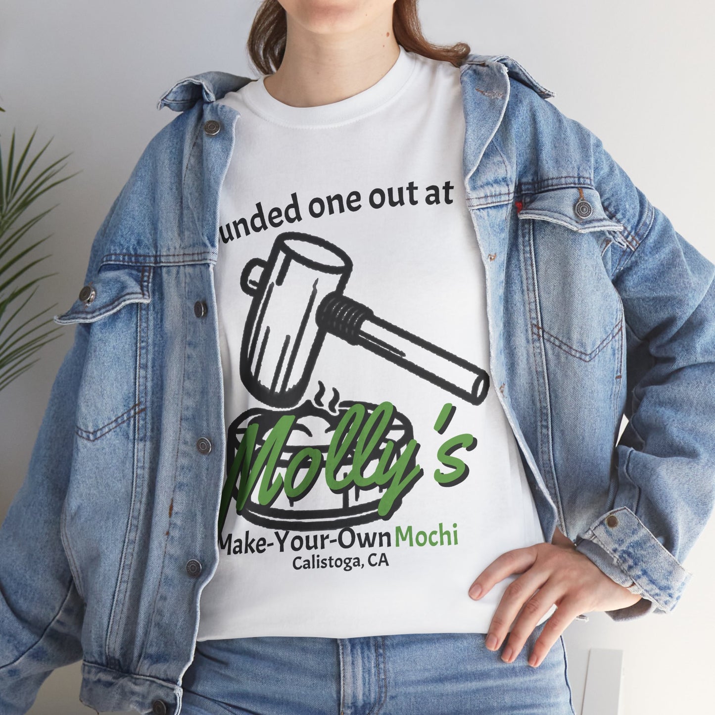 I Pounded One Out at Molly's Make-Your-Own Mochi Tee Shirt