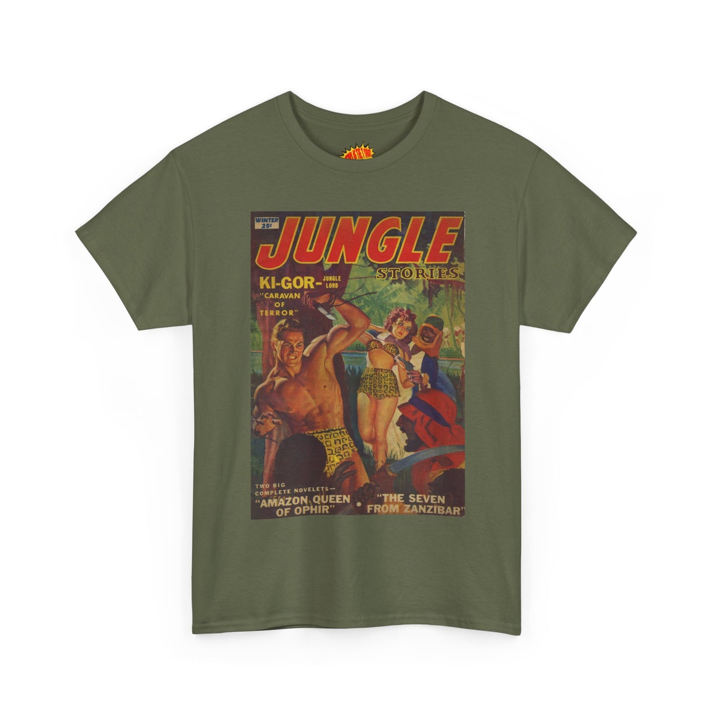 Jungle Stories Winter Comic Tee Shirt *Multiple Colors*