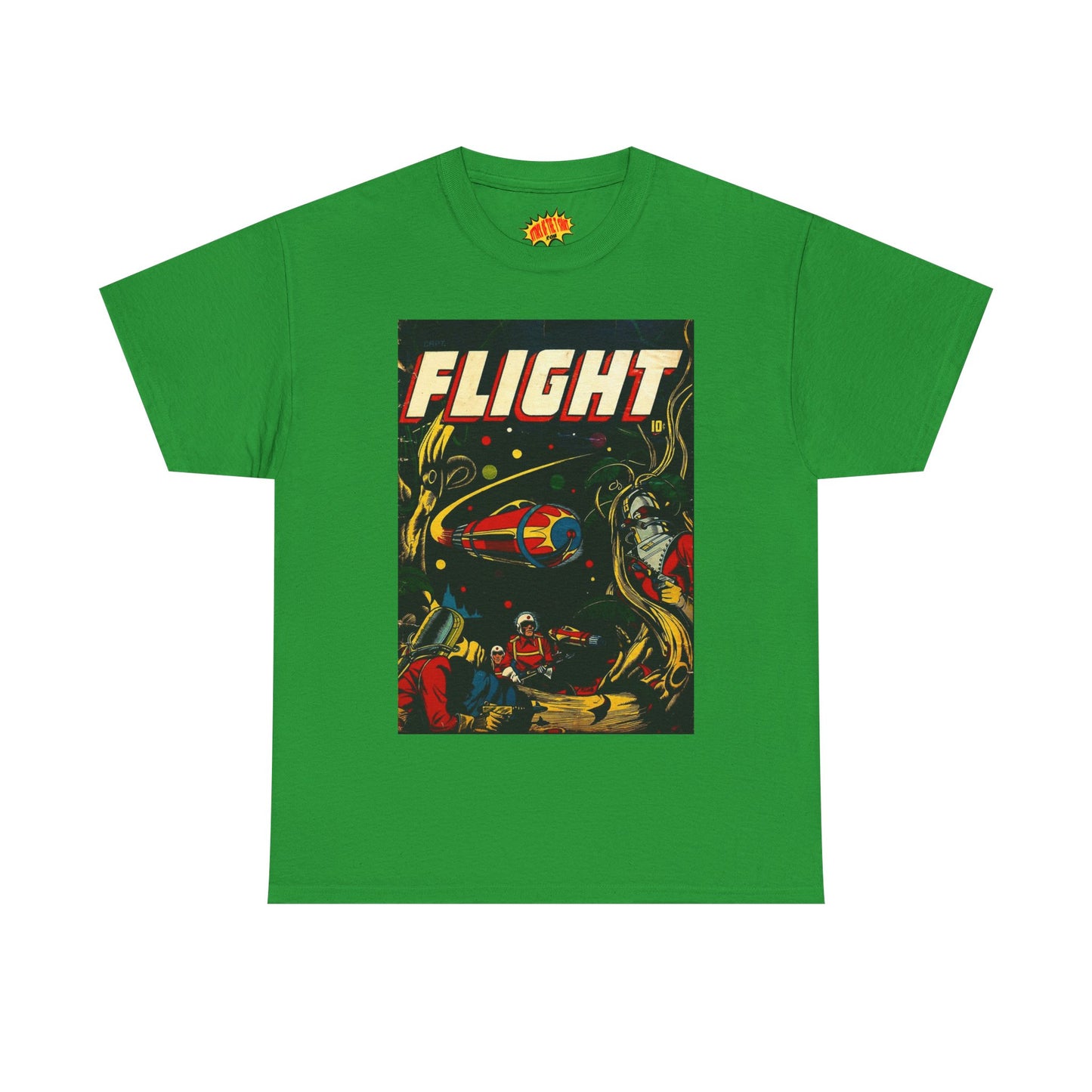 Captain Flight Comic Tee Shirt *Multiple Colors*