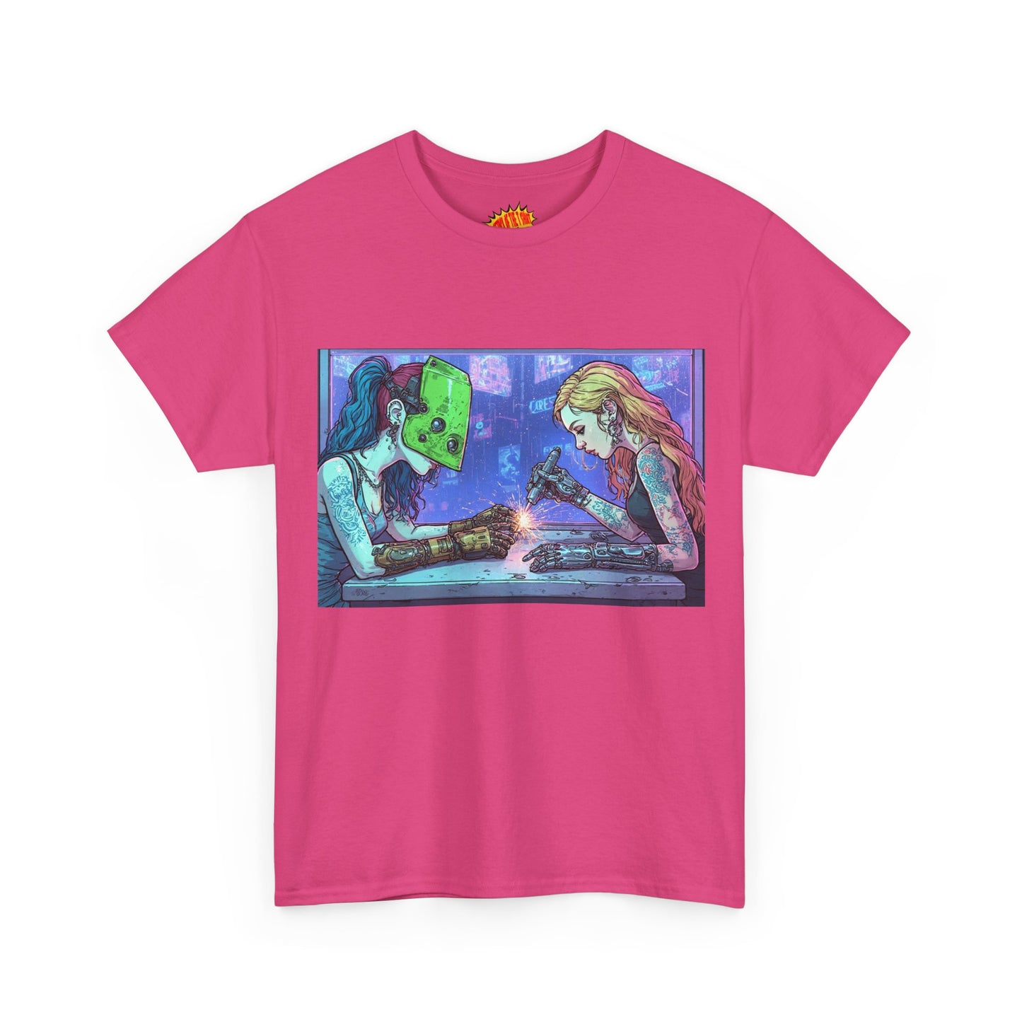 Robot Hands Manicure Cyberpunk T-Shirt *Multiple Colors*
