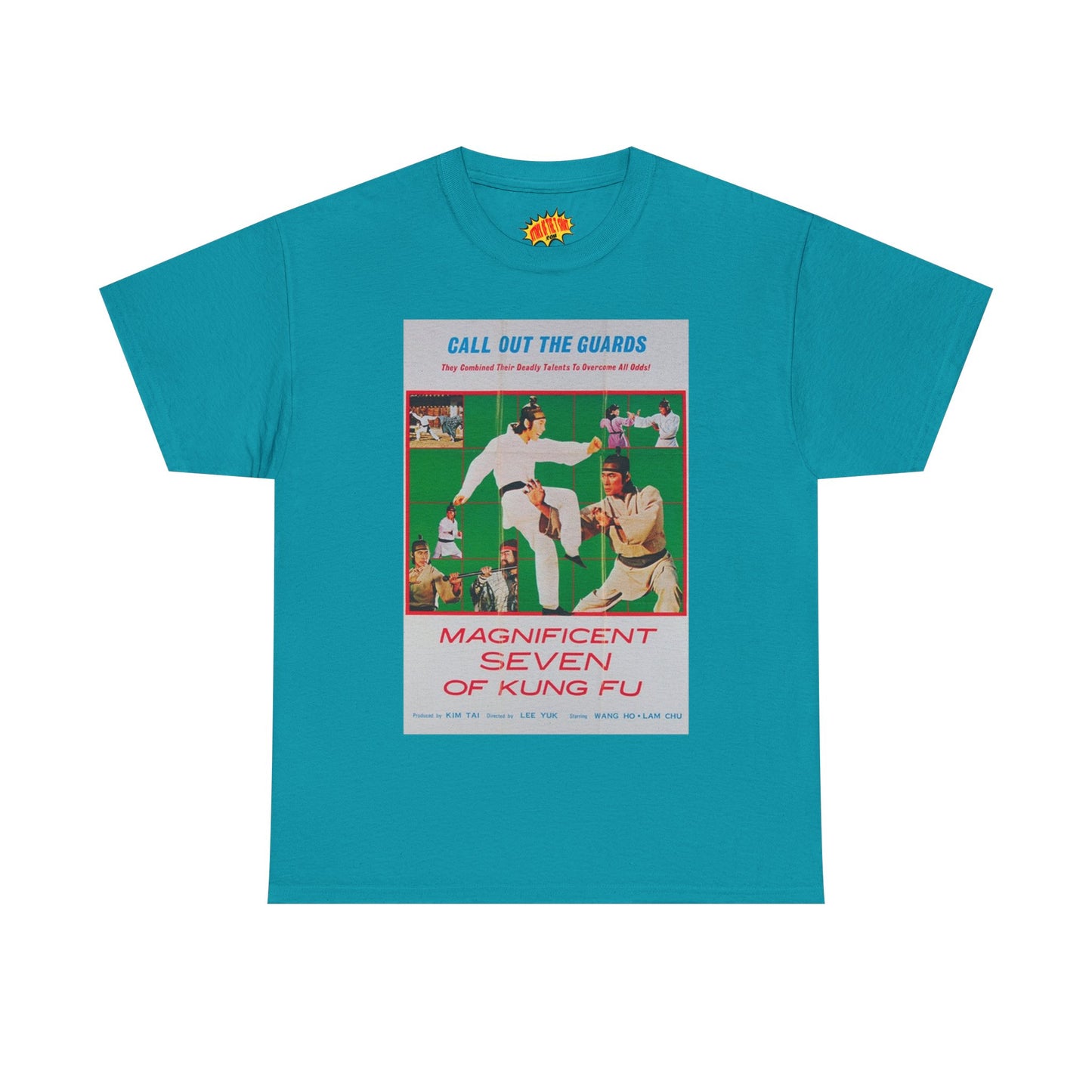 Magnificent Seven of Kung-Fu Movie Poster T-Shirt *Multiple Colors*