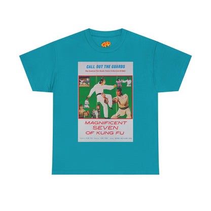 Magnificent Seven of Kung-Fu Movie Poster T-Shirt