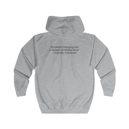Kiyohime - 36 Ghosts Deluxe Full Zip Hoodie, Many Colors and Sizes