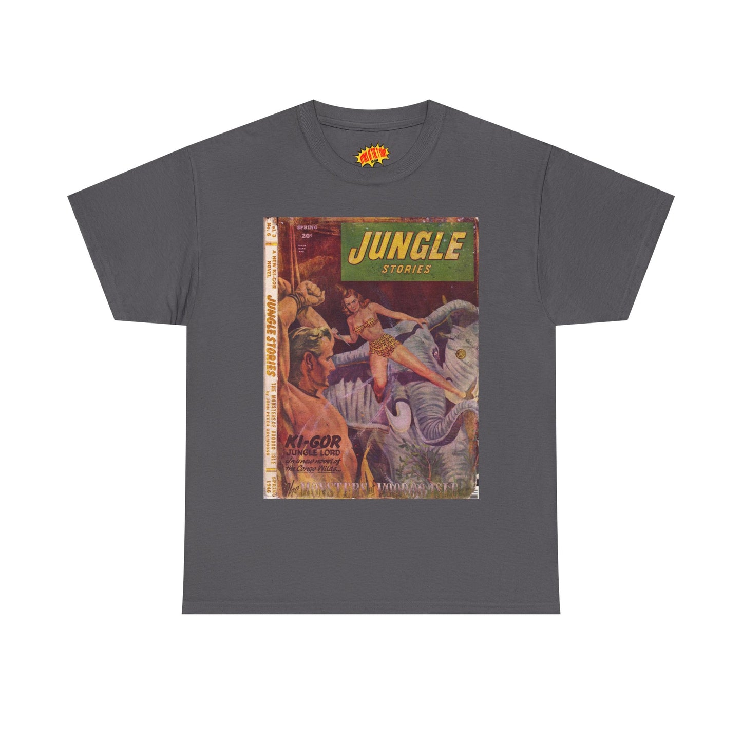 Jungle Stories Vol 3 No. 6 Comic Tee Shirt *Multiple Colors*
