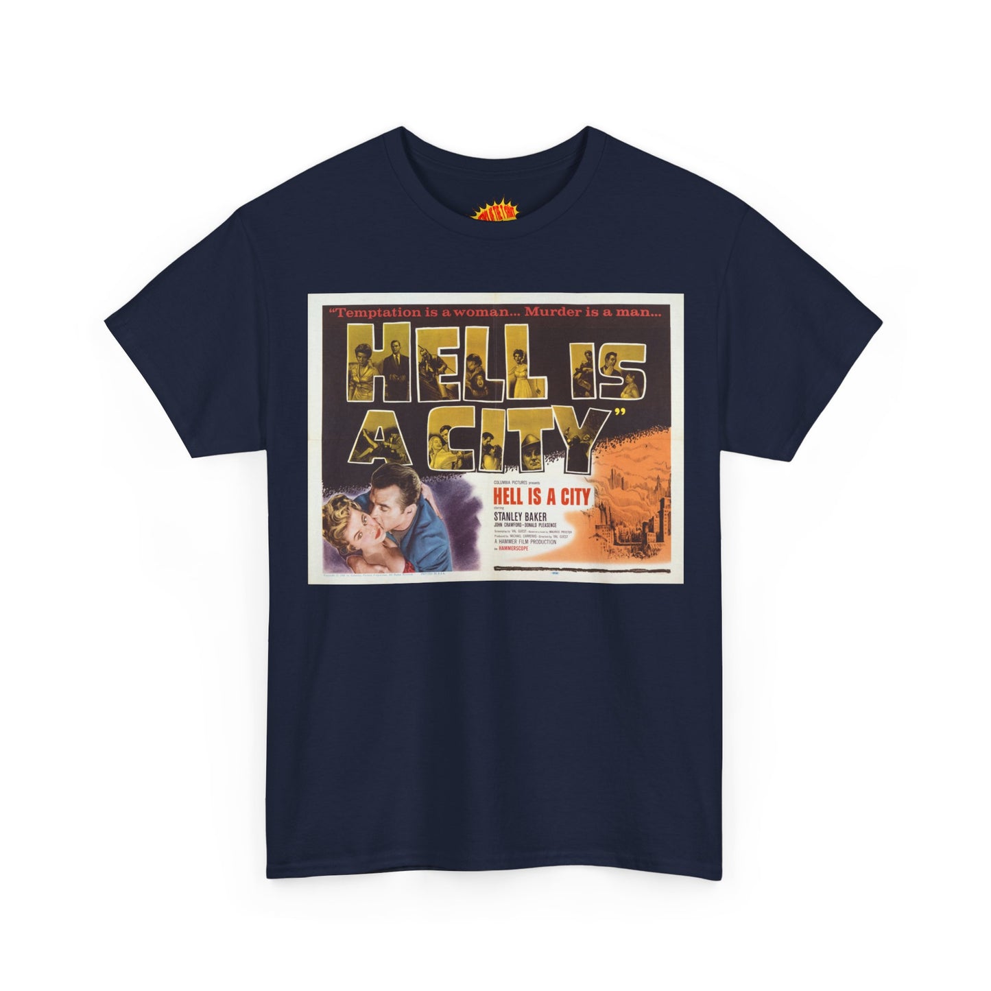 Hell is a City Movie Poster T-Shirt *Multiple Colors*