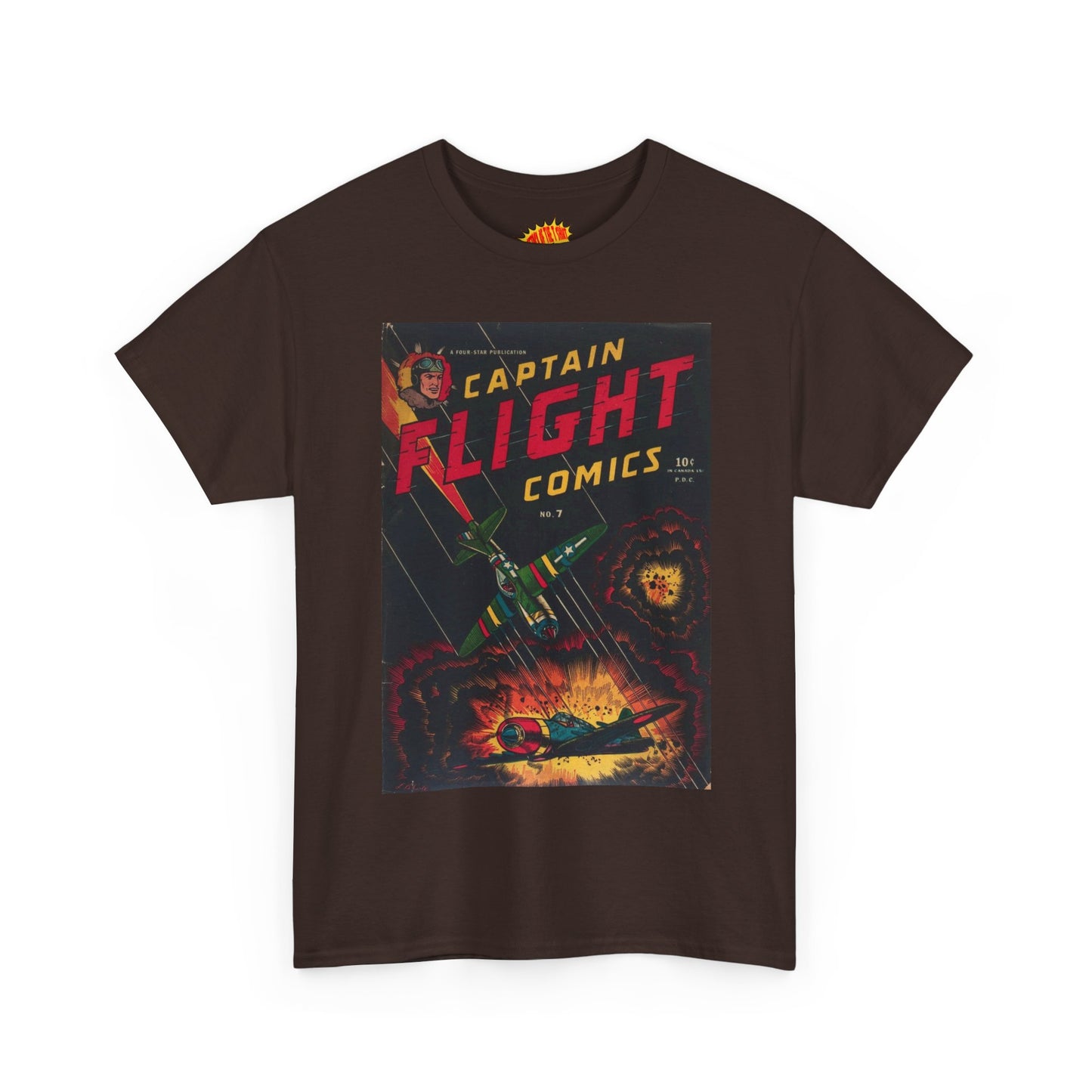 Captain Flight No. 7 Comic Tee Shirt *Multiple Colors*