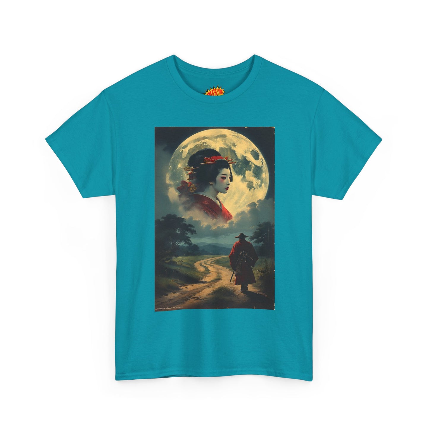 Traveller w/Full Moon Cloud Woman T-Shirt *Multiple Colors*