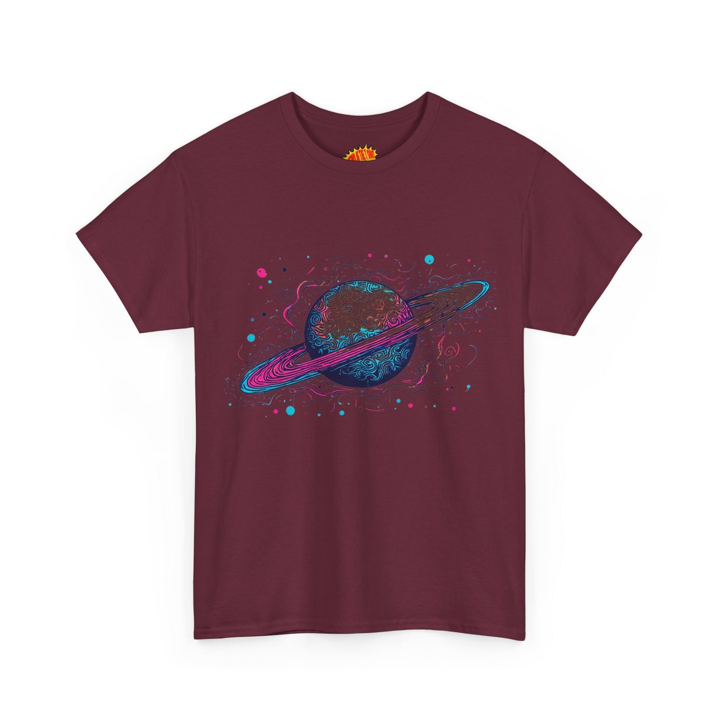 Ringed Planet Space Art Graphic Tee Shirt *Multiple Colors*