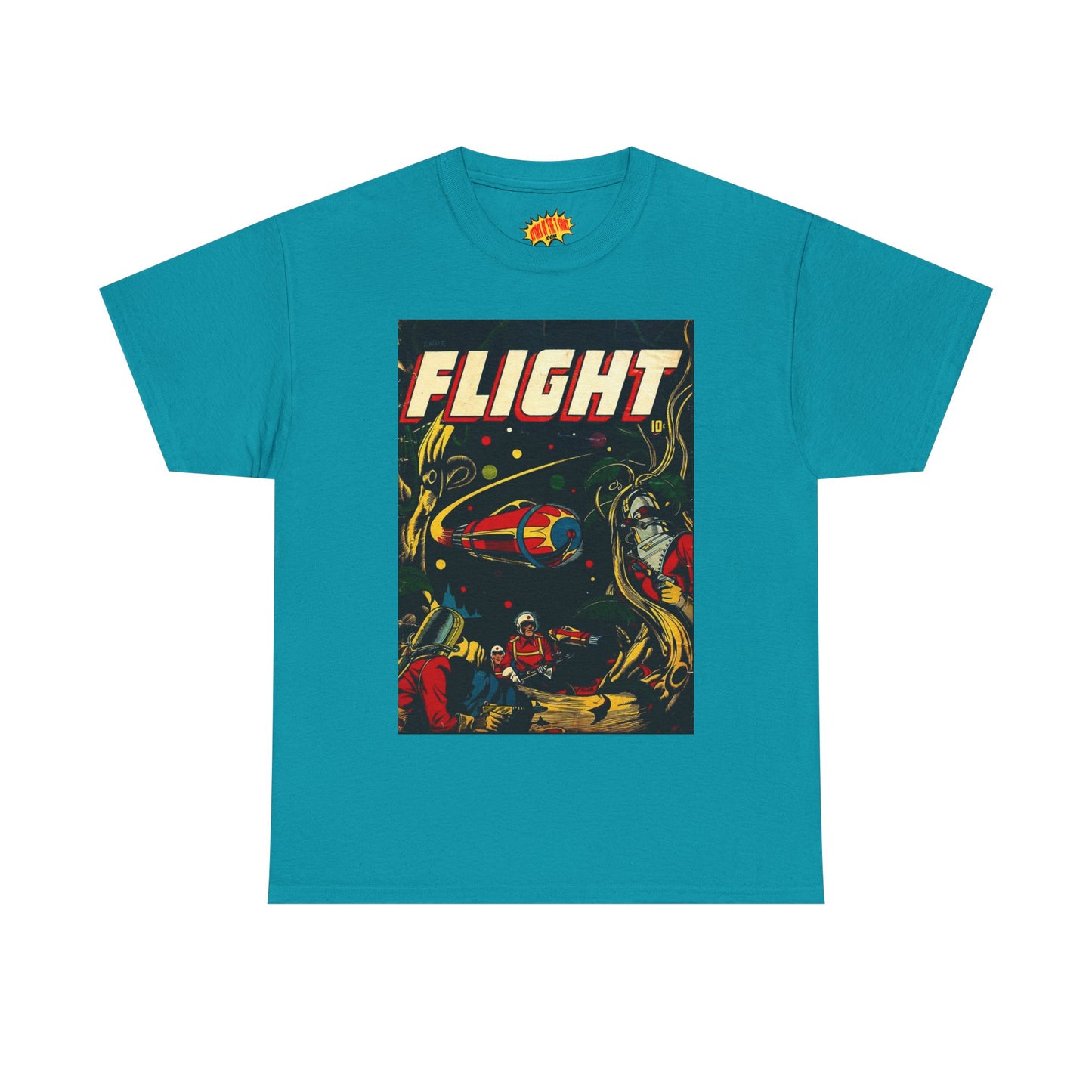 Captain Flight Comic Tee Shirt *Multiple Colors*