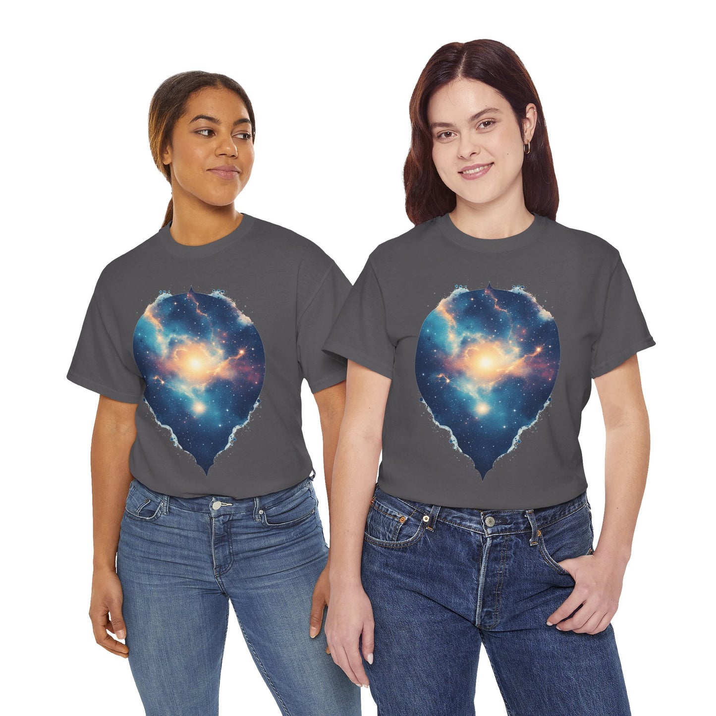 Nebula Graphic Space Art Tee Shirt *Multiple Colors*