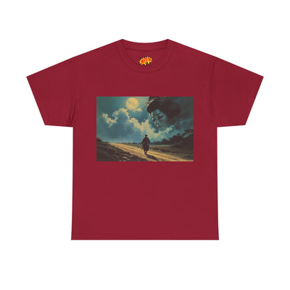 Samurai w/Night Sky Geisha Woman T-Shirt