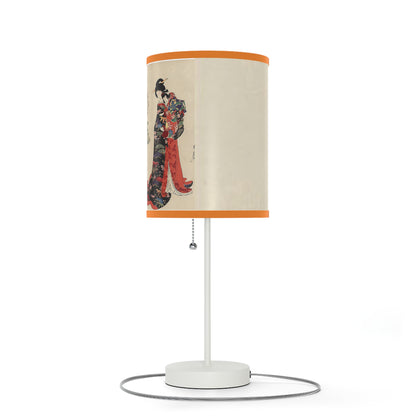 Flower Cart by Chikanobu Japanese Lamp Many Colors Available