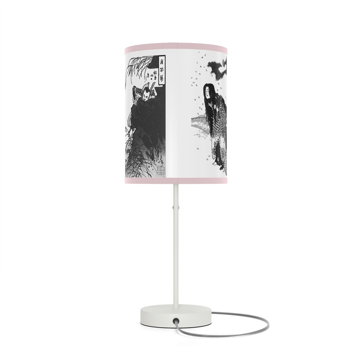 Japanese Woodcut Lamp