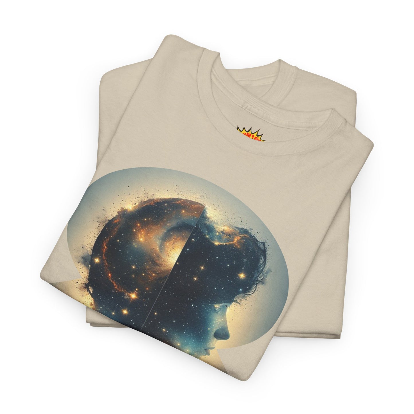 Cosmic Silhouette Galaxy Graphic Art Tee Shirt *Multiple Colors*