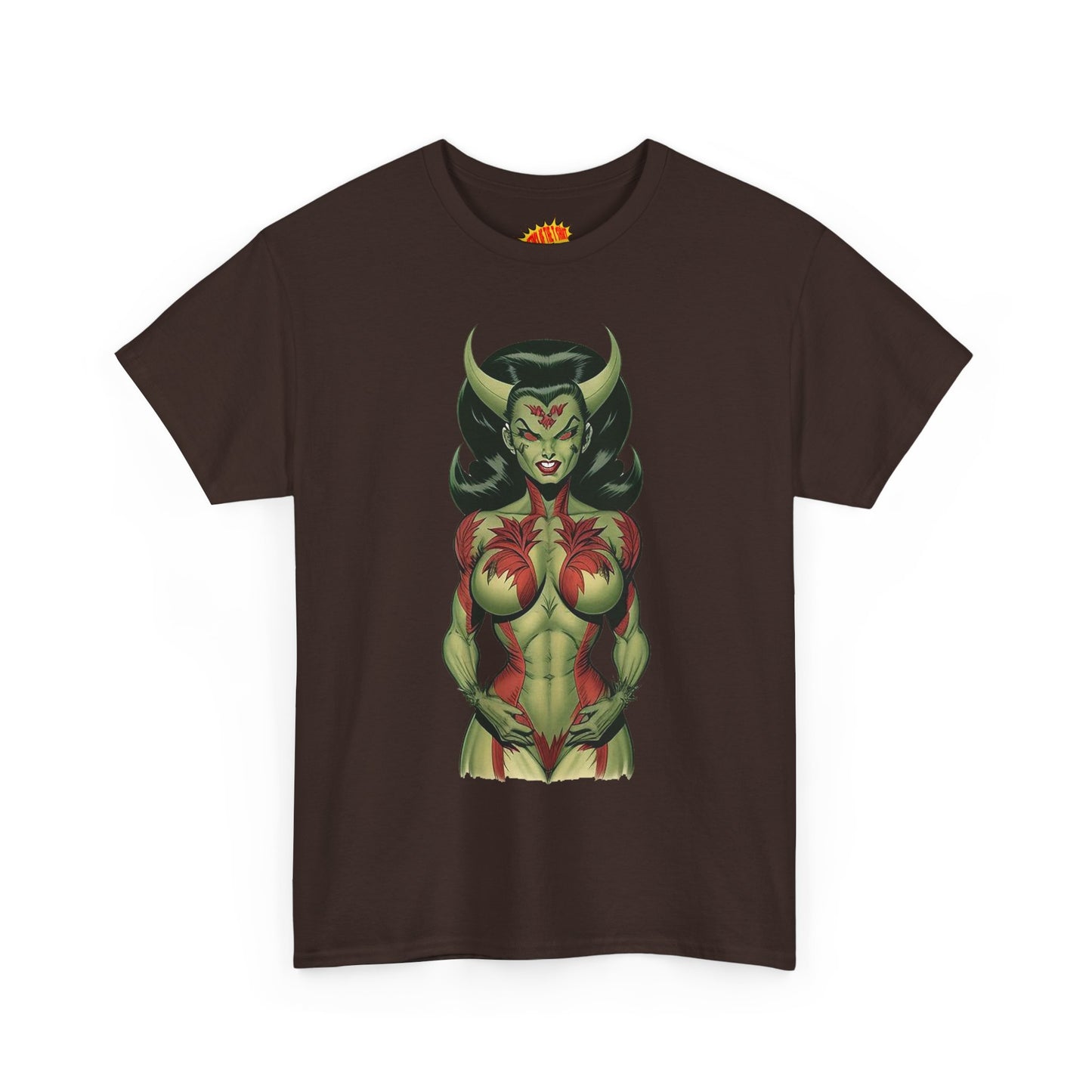 Flower Succubus Devil Fantasy Nature T-Shirt *Multiple Colors*