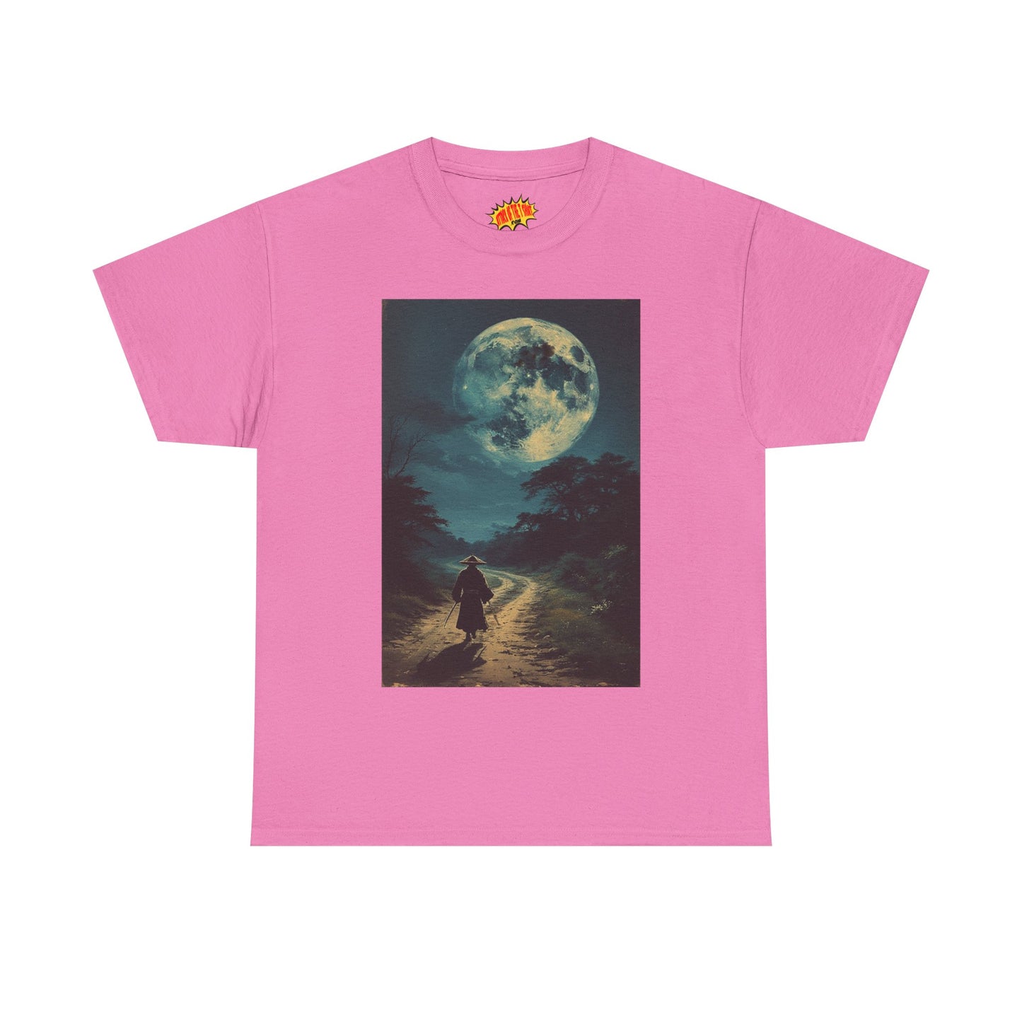 Walking Samurai w/Full Moon T-Shirt *Multiple Colors*