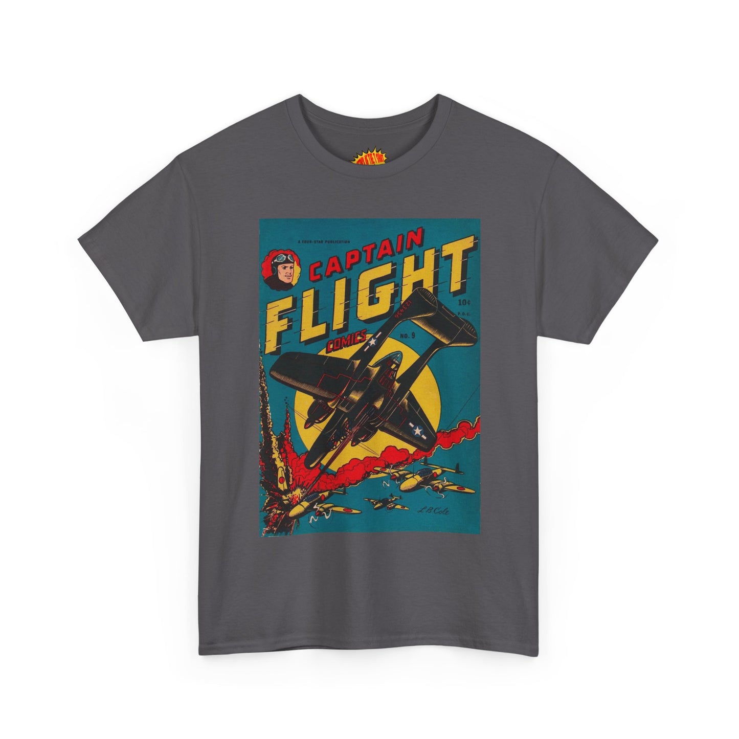Captain Flight No. 9 Comic Tee Shirt *Multiple Colors*