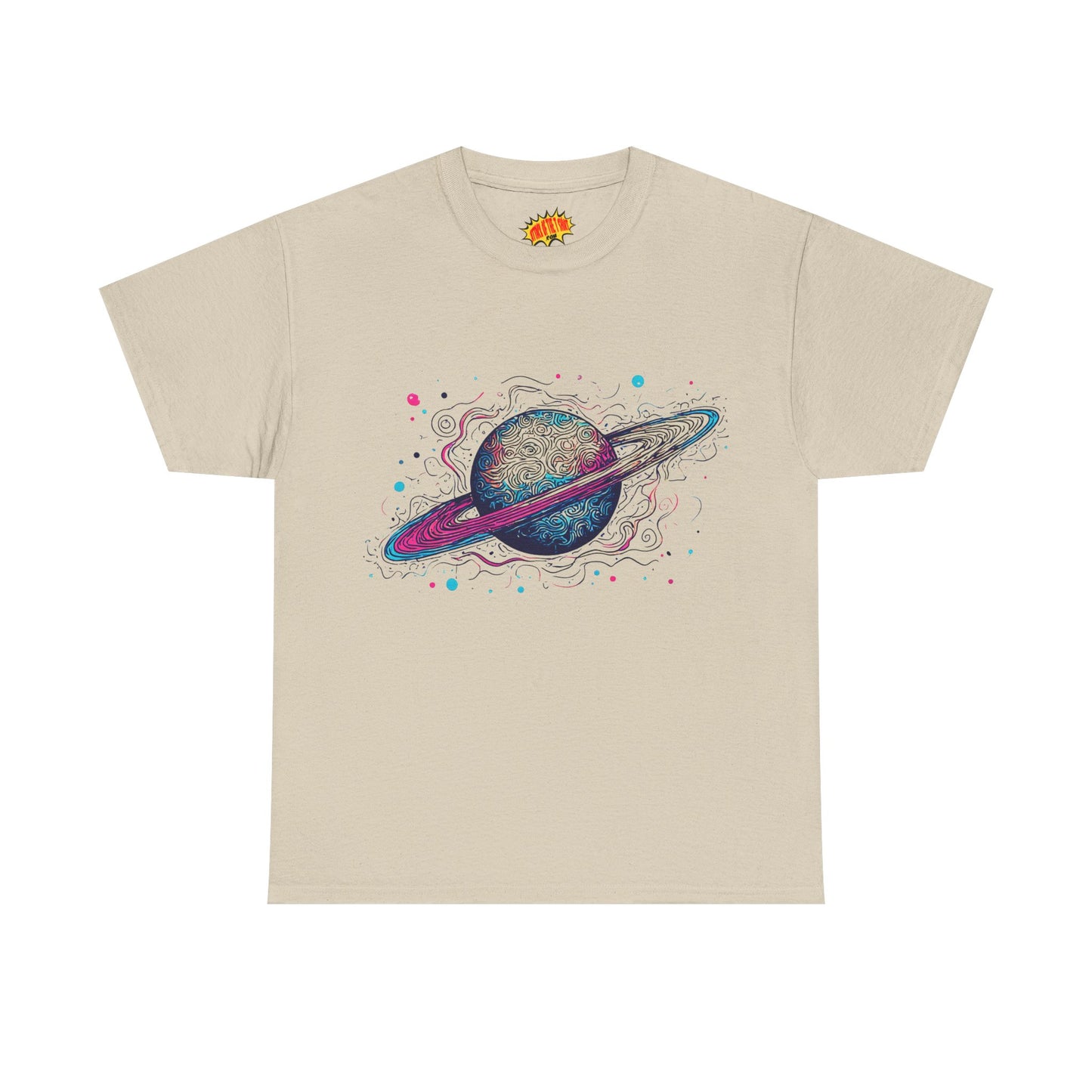 Ringed Planet Space Art Graphic Tee Shirt *Multiple Colors*