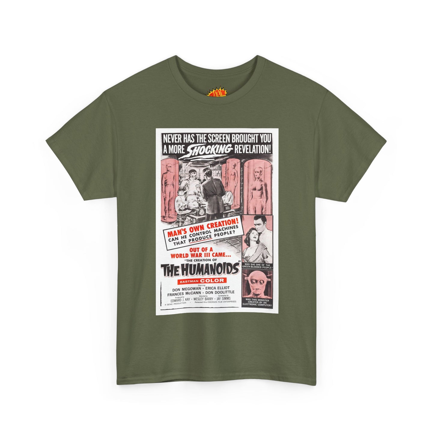 The Creation of the Humanoids Movie Poster T-Shirt *Multiple Colors*