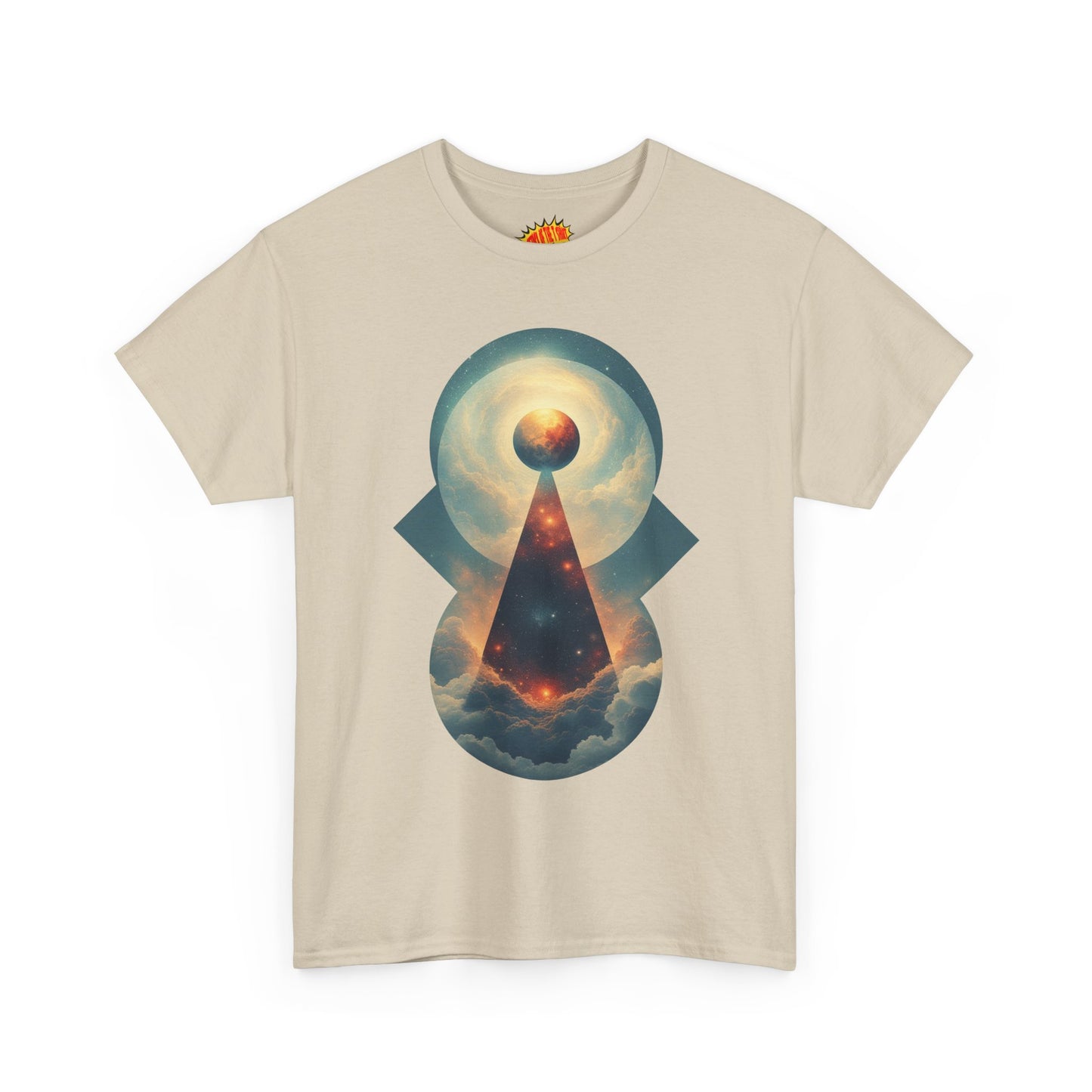 Geometric Galaxy Graphic Space Art Tee Shirt *Multiple Colors*