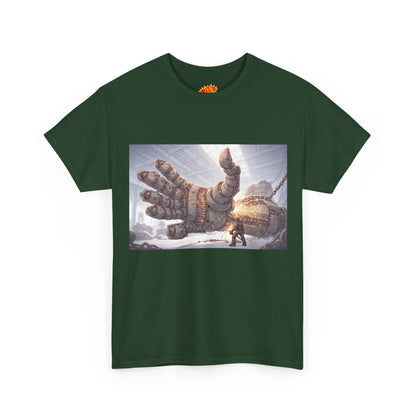 Anime Factory Welder w/Mech Robot Hand T-Shirt