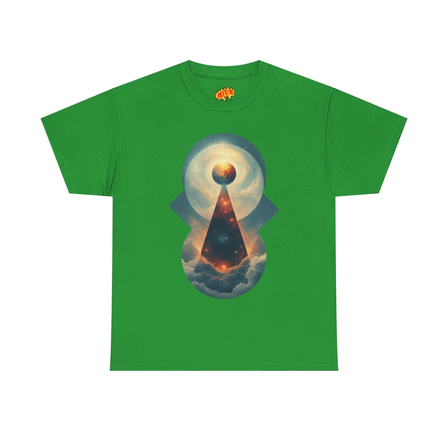 Geometric Galaxy Graphic Space Art Tee Shirt *Multiple Colors*