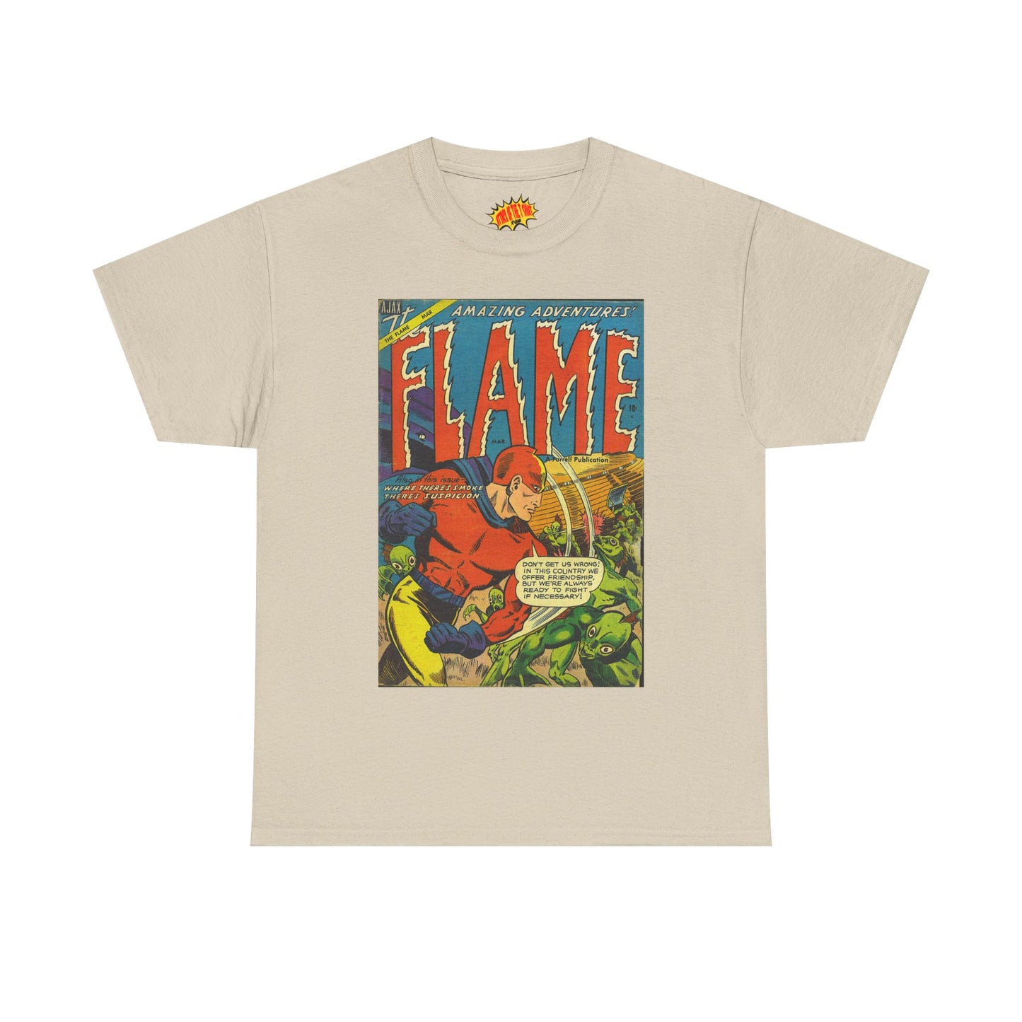 The Flame March Comic Tee Shirt *Multiple Colors*