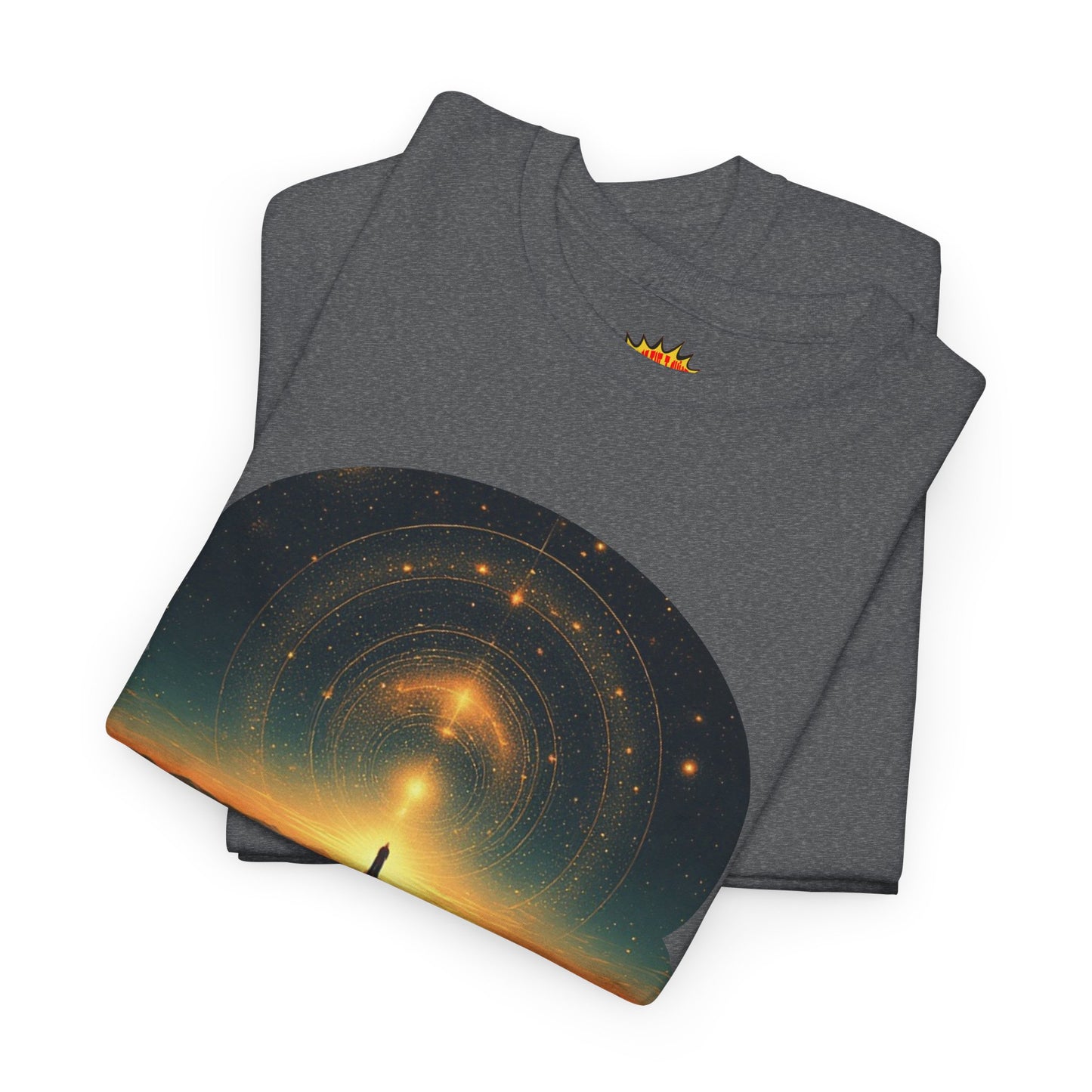 Cosmic Path Space Graphic Art Tee Shirt *Multiple Colors*