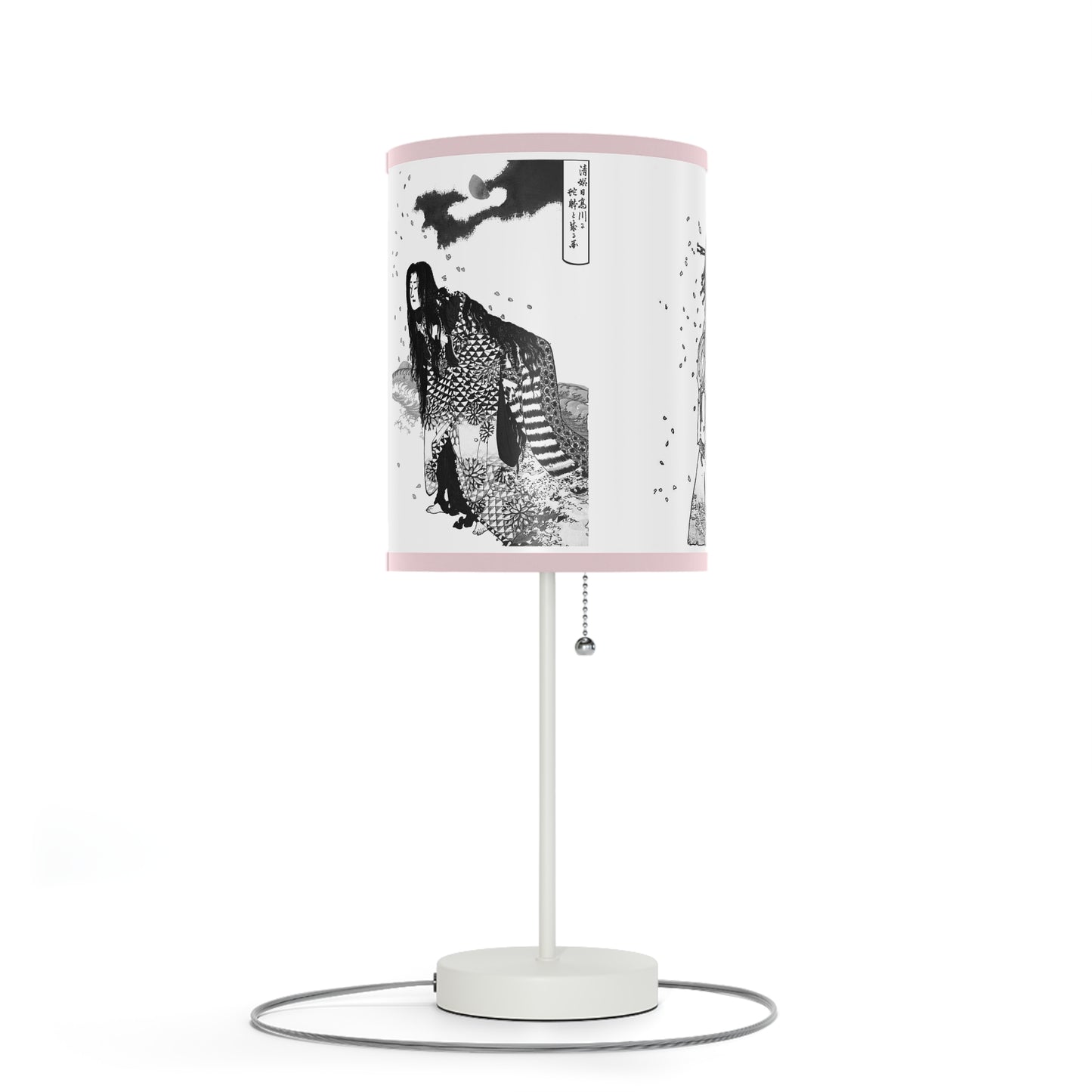 Japanese Woodcut Lamp