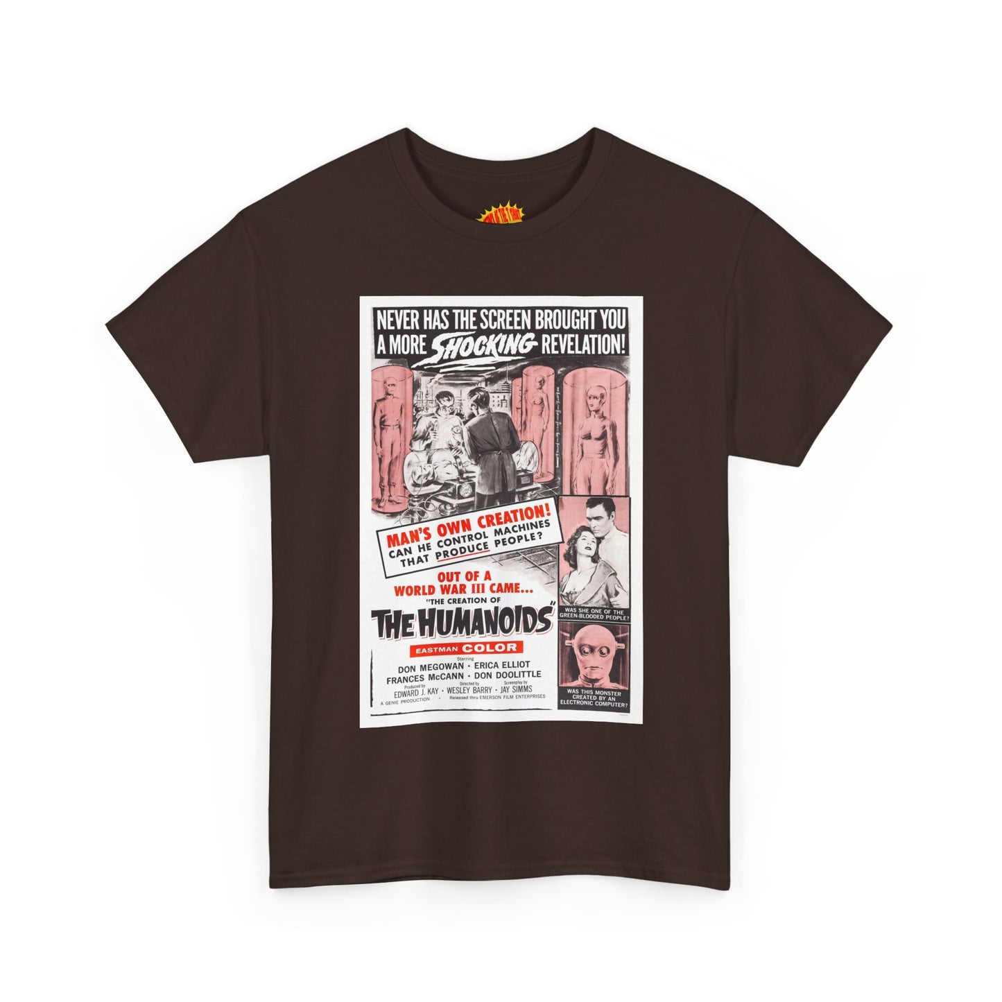 The Creation of the Humanoids Movie Poster T-Shirt *Multiple Colors*