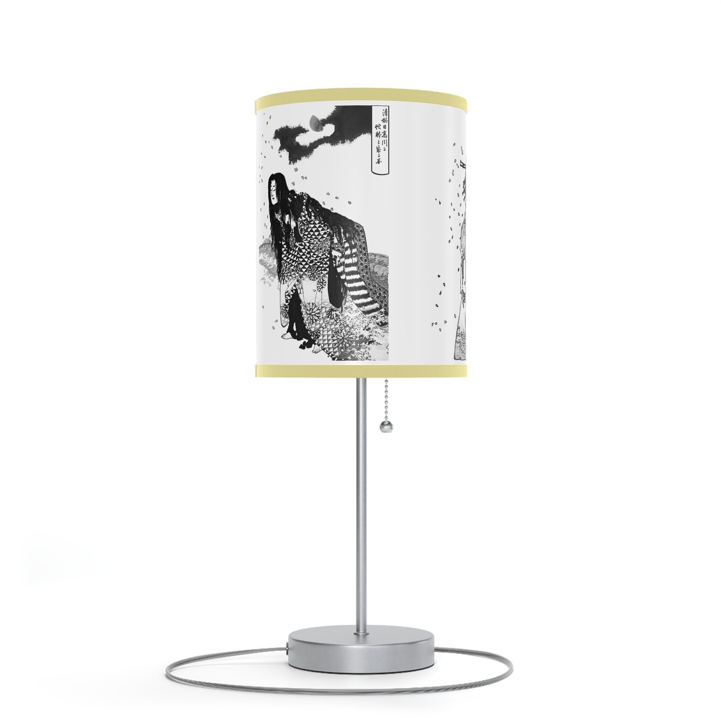 Japanese Woodcut Lamp