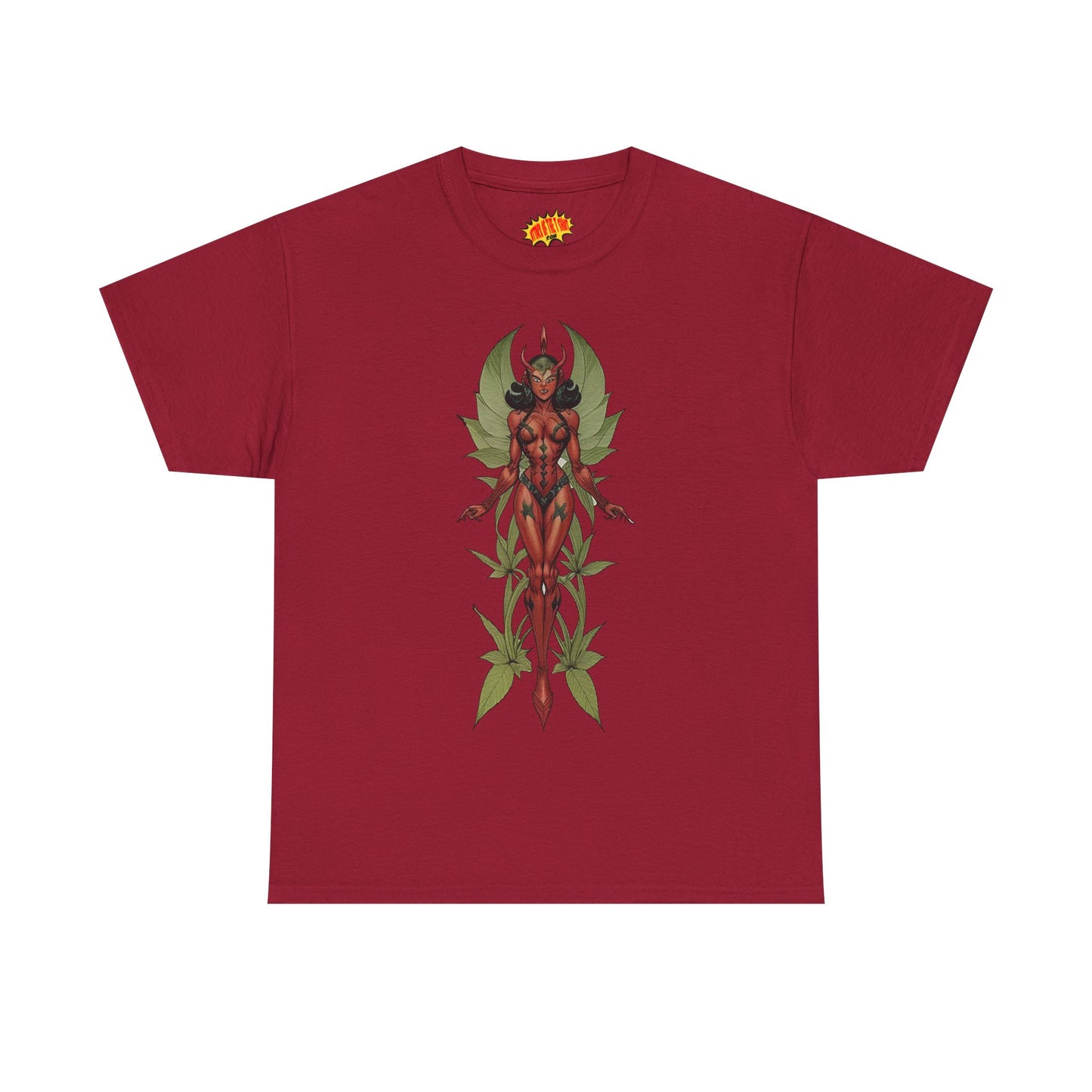 Flower Succubus Woman Fantasy Nature T-Shirt *Multiple Colors*